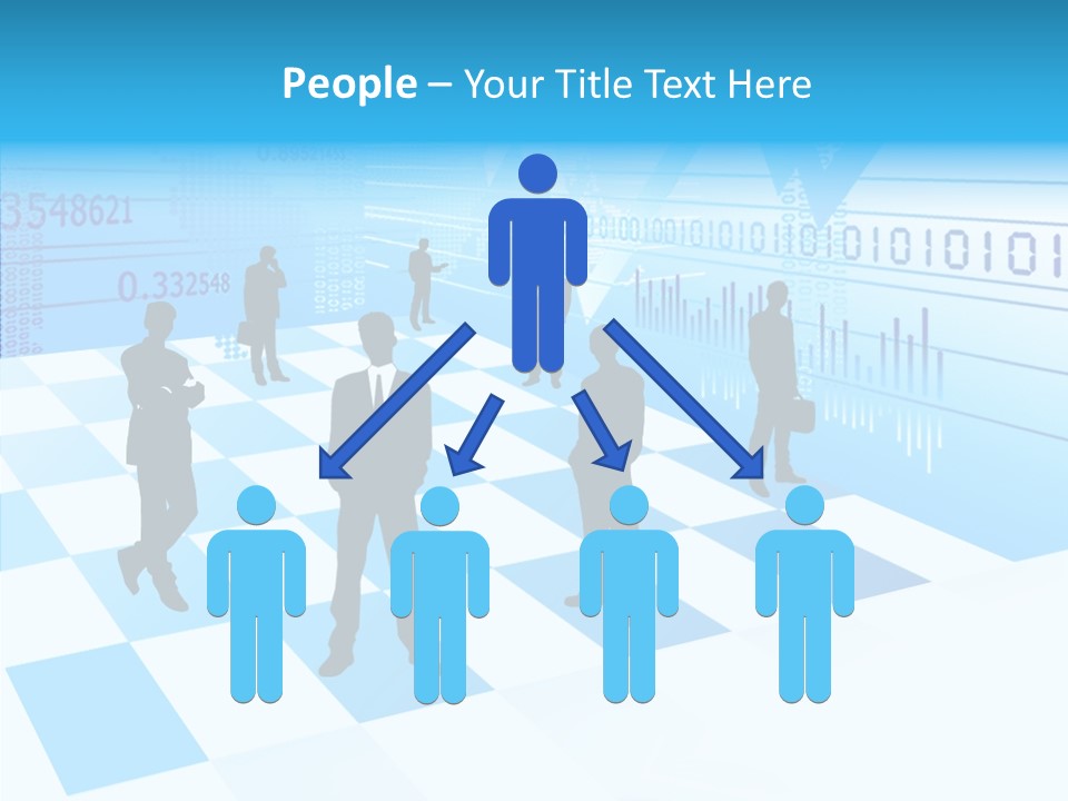 Profe Ional People Character PowerPoint Template