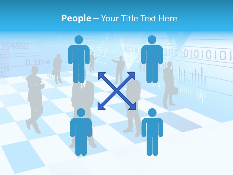 Profe Ional People Character PowerPoint Template