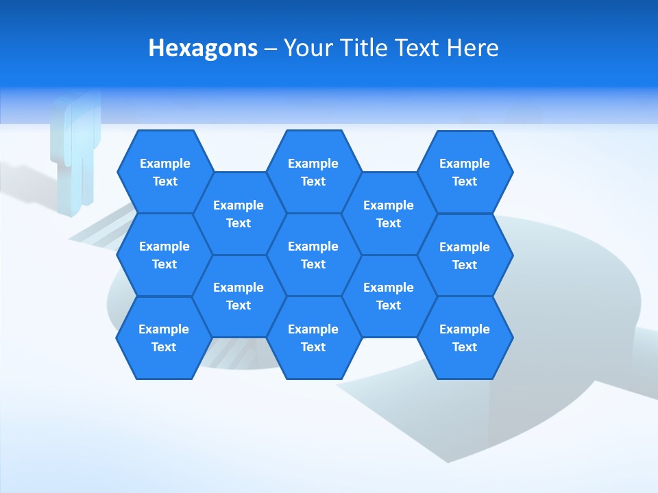 Staircase Depths Hole PowerPoint Template