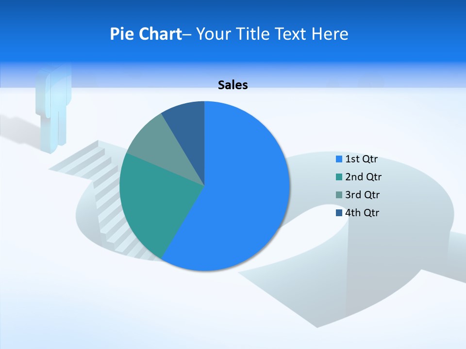 Staircase Depths Hole PowerPoint Template