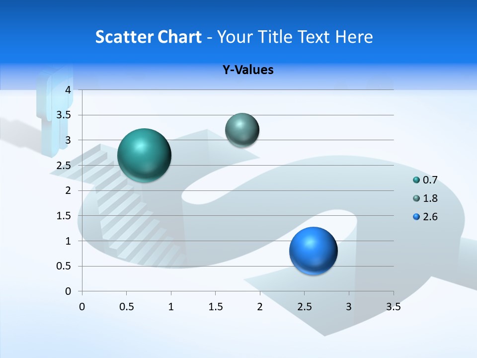 Staircase Depths Hole PowerPoint Template