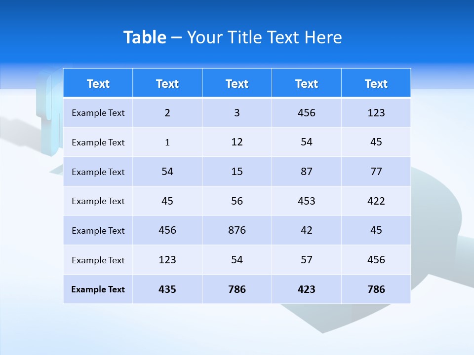 Staircase Depths Hole PowerPoint Template