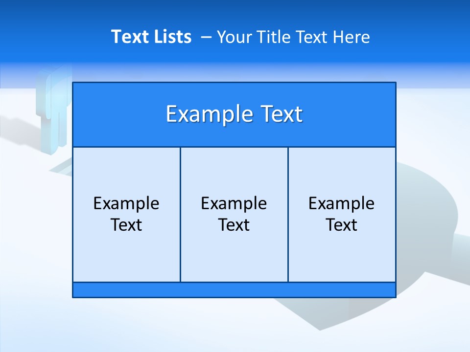 Staircase Depths Hole PowerPoint Template