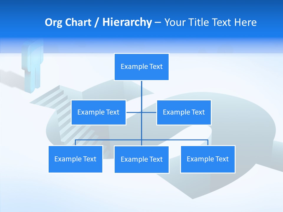 Staircase Depths Hole PowerPoint Template
