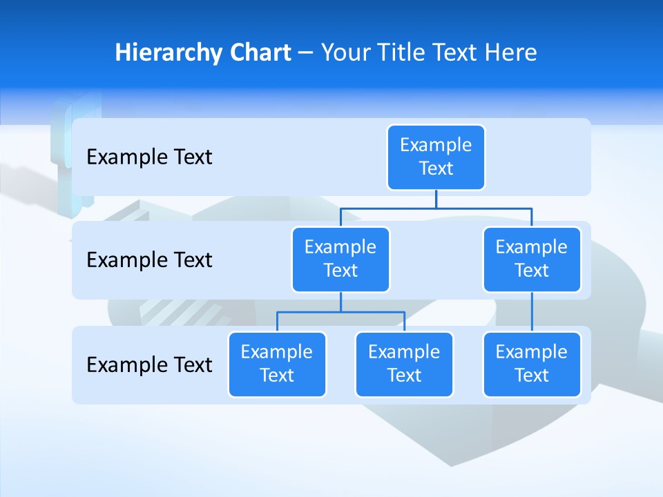 Staircase Depths Hole PowerPoint Template