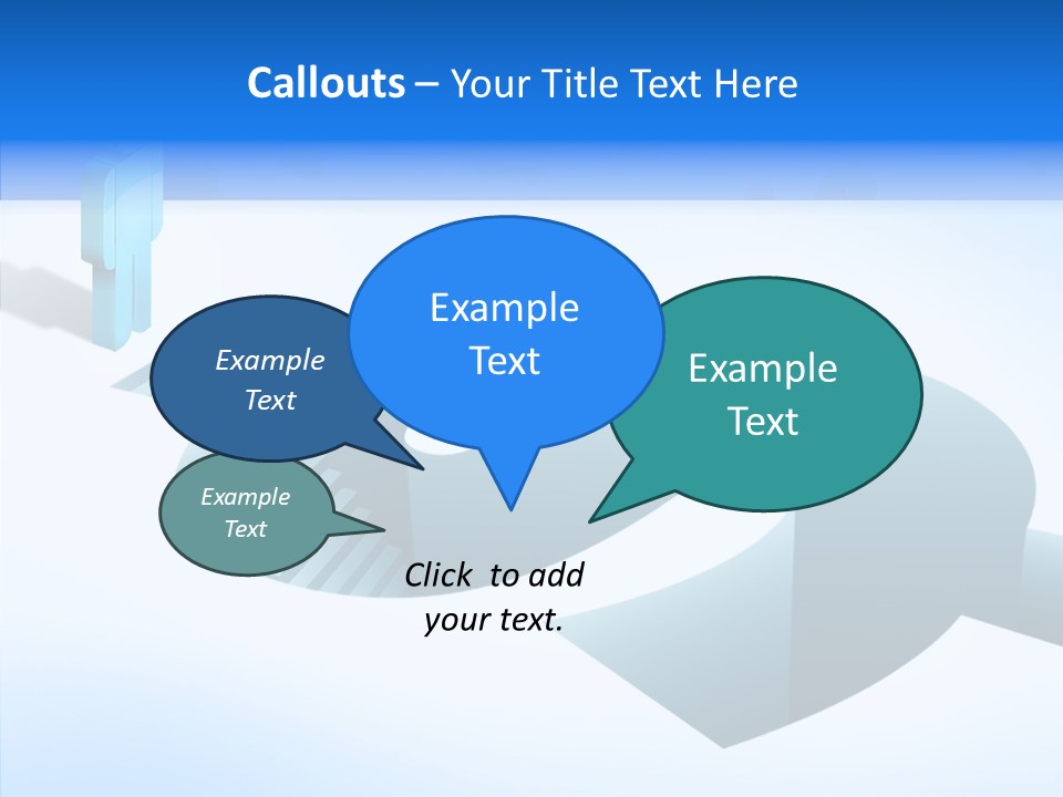 Staircase Depths Hole PowerPoint Template