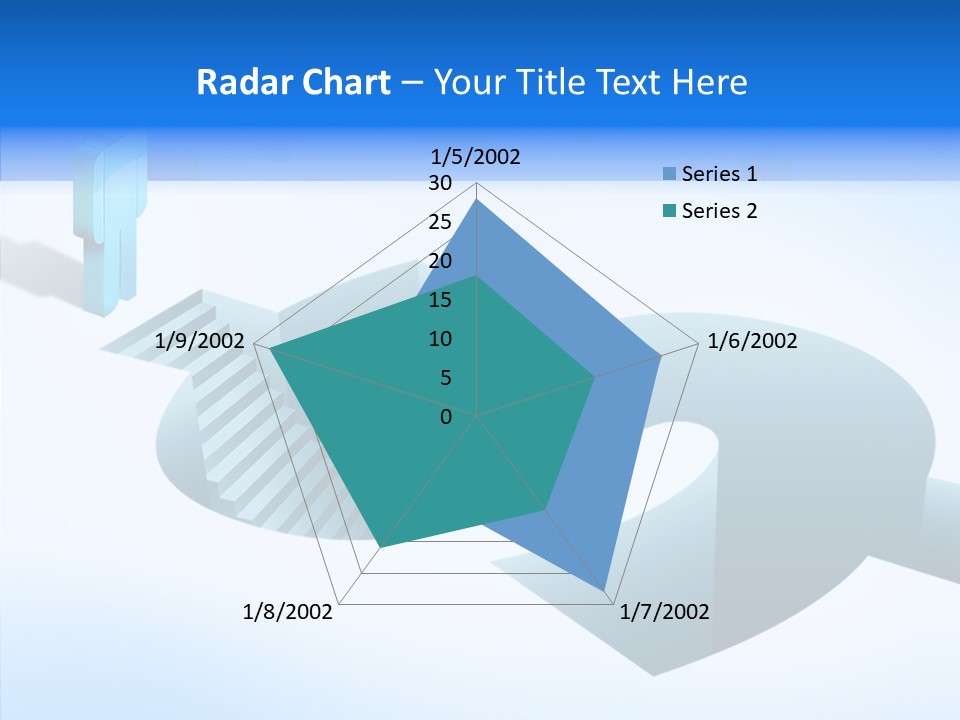 Staircase Depths Hole PowerPoint Template