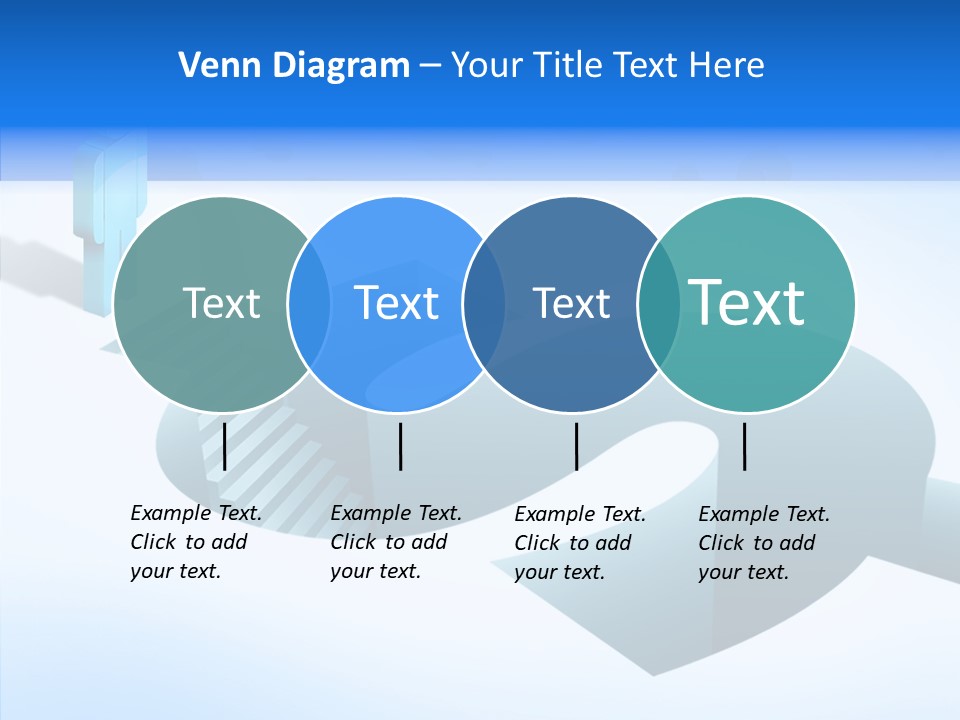 Staircase Depths Hole PowerPoint Template