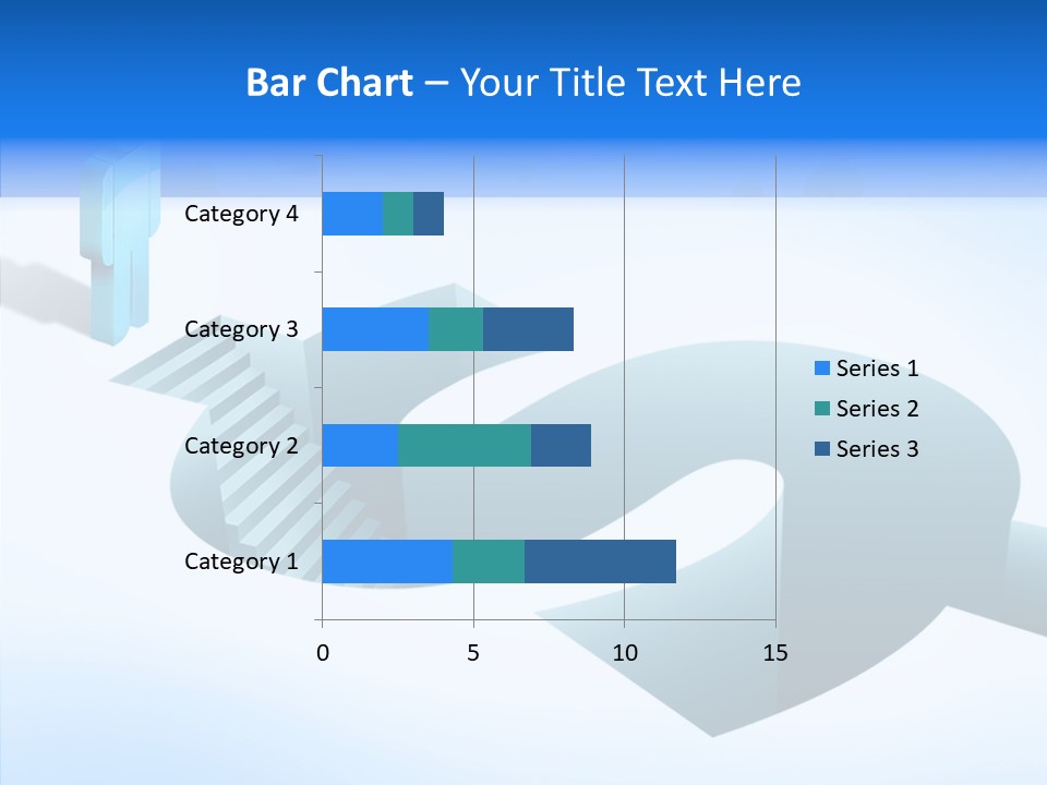 Staircase Depths Hole PowerPoint Template