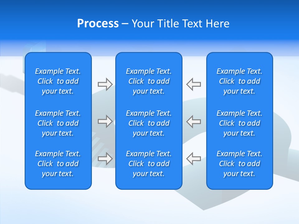 Staircase Depths Hole PowerPoint Template