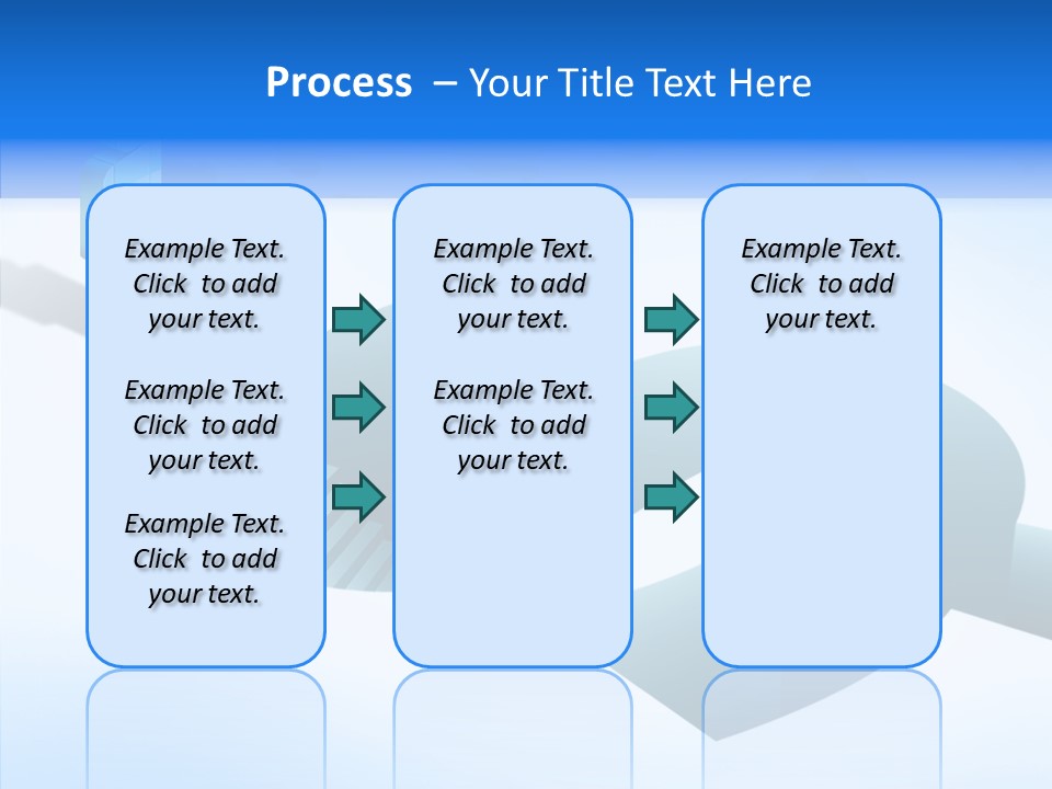 Staircase Depths Hole PowerPoint Template