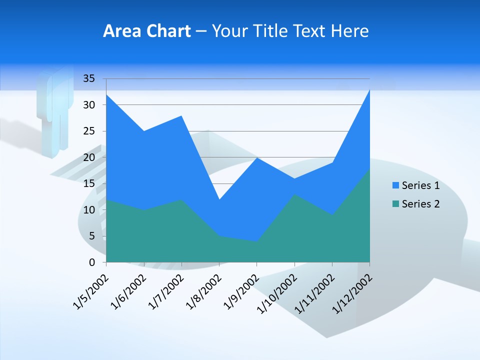 Staircase Depths Hole PowerPoint Template