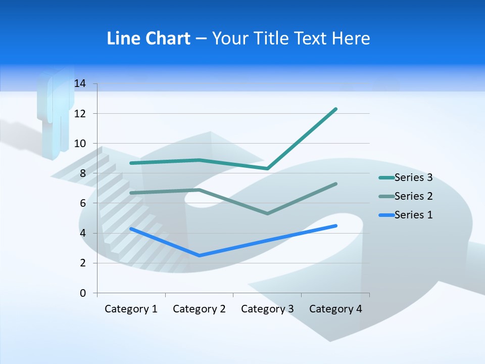 Staircase Depths Hole PowerPoint Template
