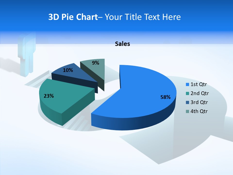 Staircase Depths Hole PowerPoint Template
