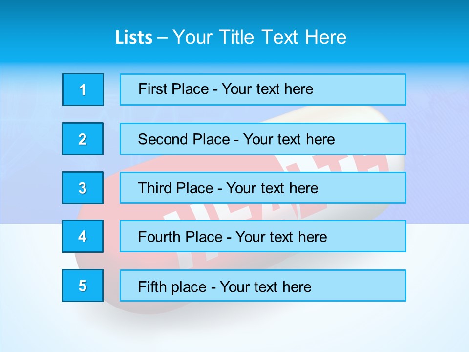 Narcotics Drugstore Health PowerPoint Template