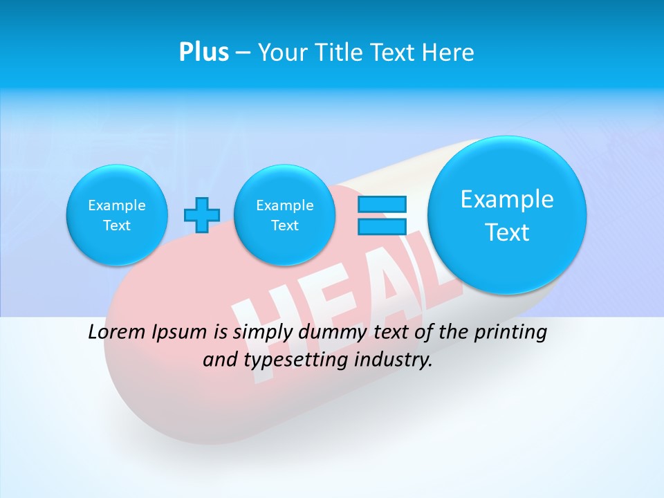 Narcotics Drugstore Health PowerPoint Template