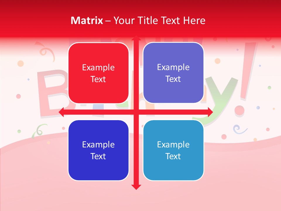 Surprise Red Party PowerPoint Template