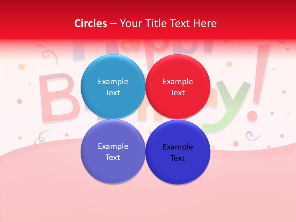 Surprise Red Party PowerPoint Template