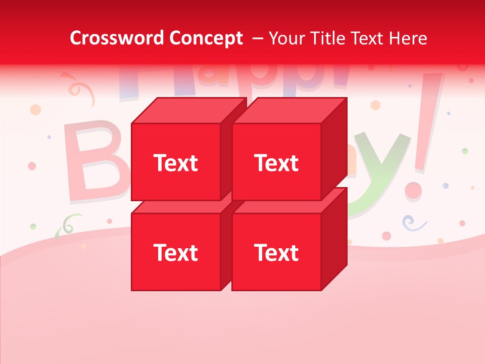 Surprise Red Party PowerPoint Template