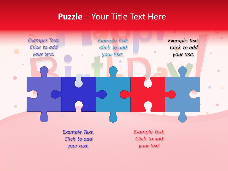 Surprise Red Party PowerPoint Template