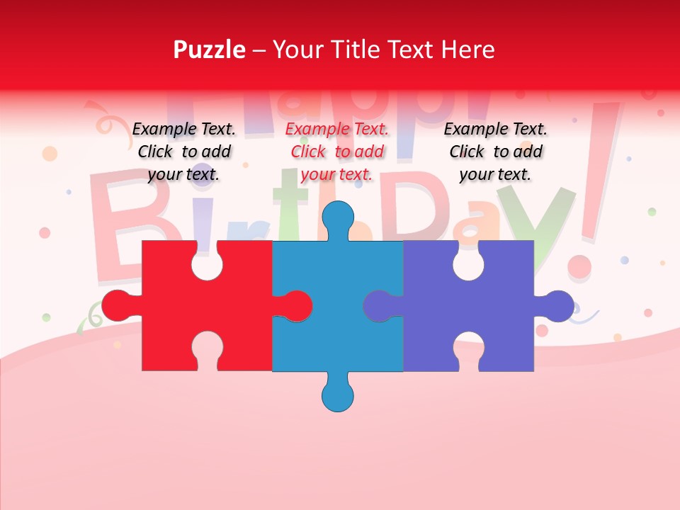 Surprise Red Party PowerPoint Template