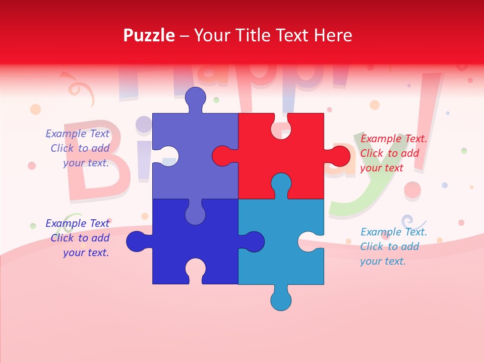 Surprise Red Party PowerPoint Template