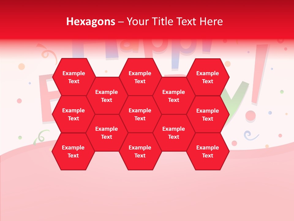 Surprise Red Party PowerPoint Template