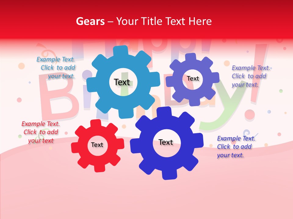 Surprise Red Party PowerPoint Template