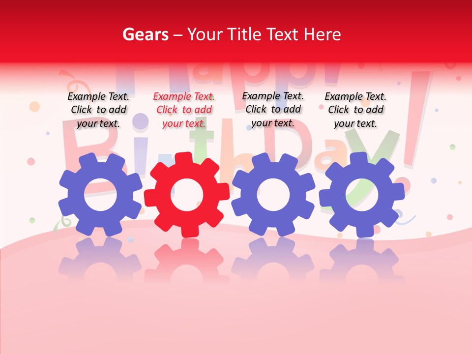 Surprise Red Party PowerPoint Template