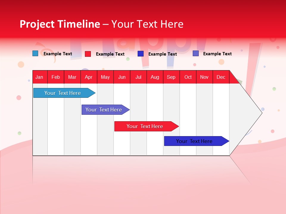 Surprise Red Party PowerPoint Template