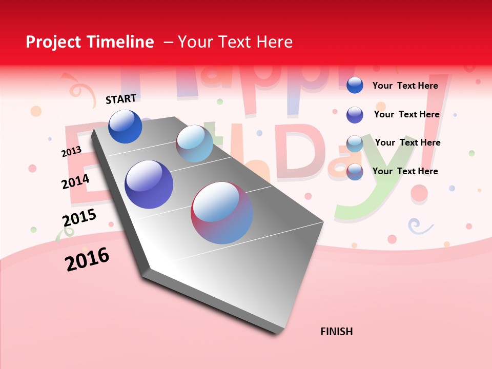 Surprise Red Party PowerPoint Template