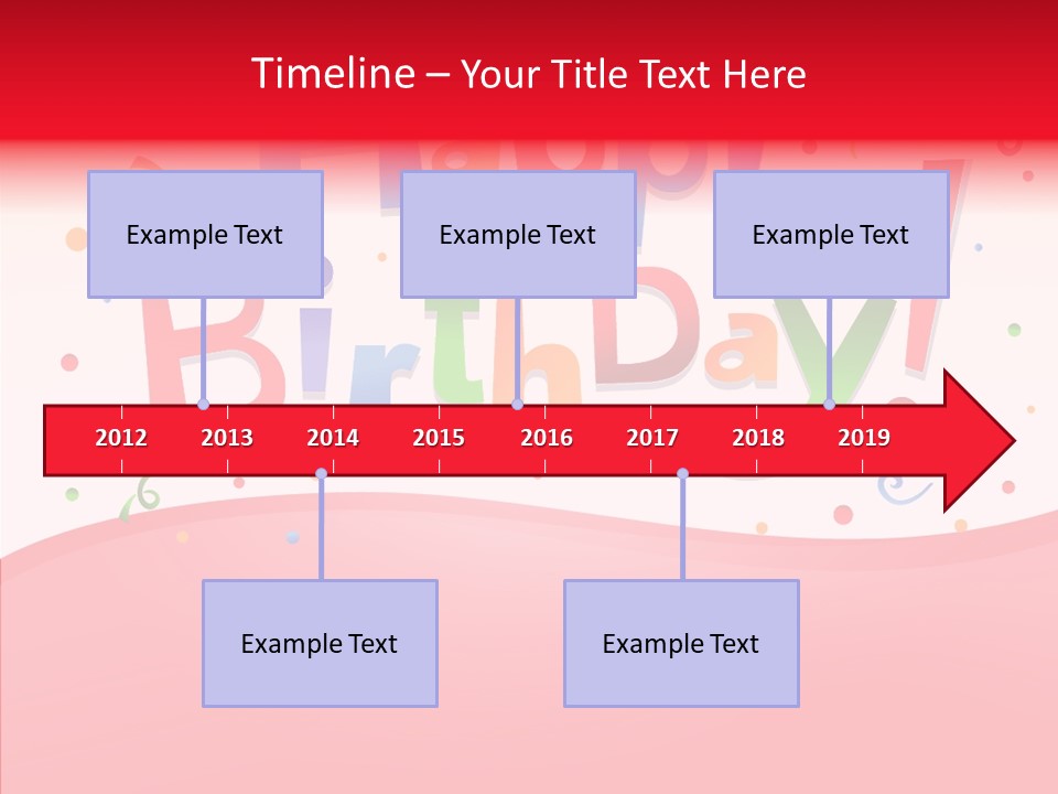 Surprise Red Party PowerPoint Template
