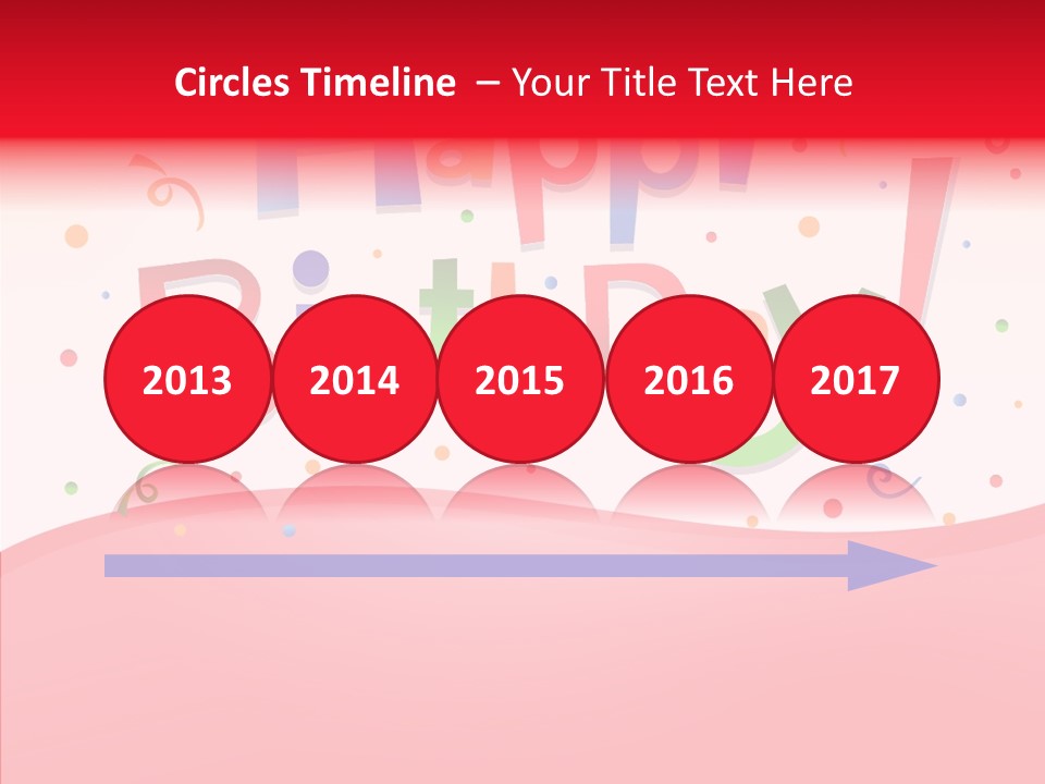 Surprise Red Party PowerPoint Template