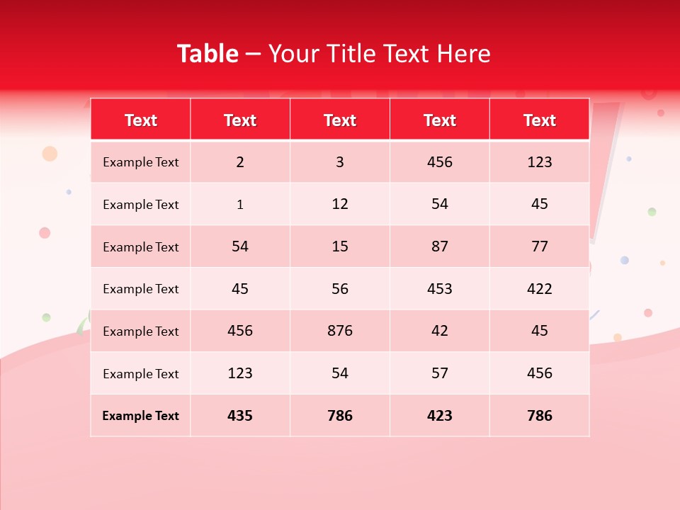 Surprise Red Party PowerPoint Template