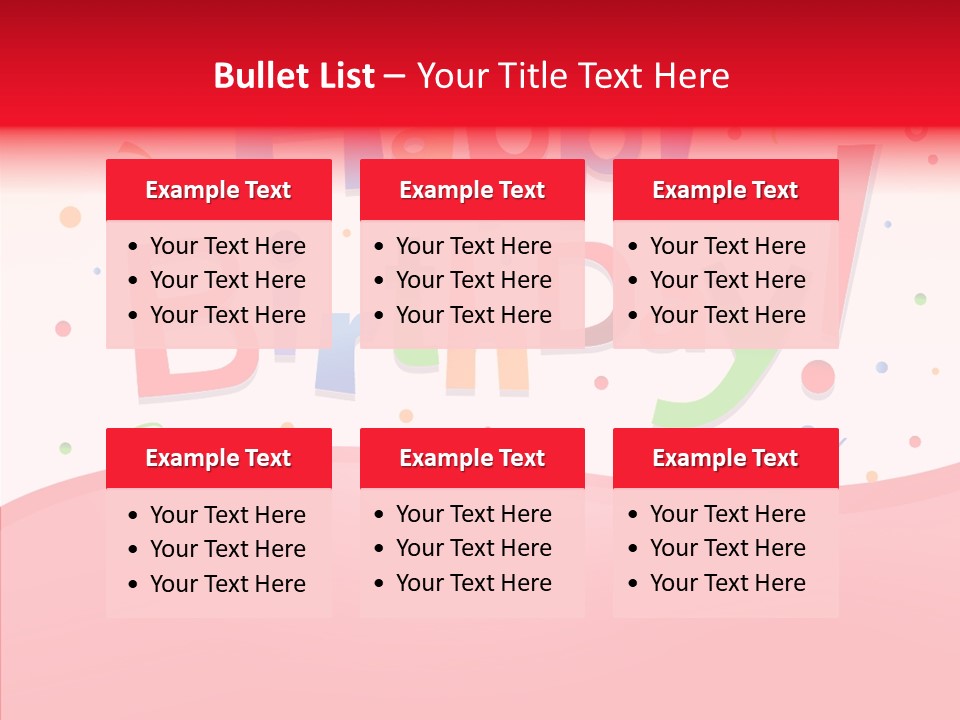 Surprise Red Party PowerPoint Template