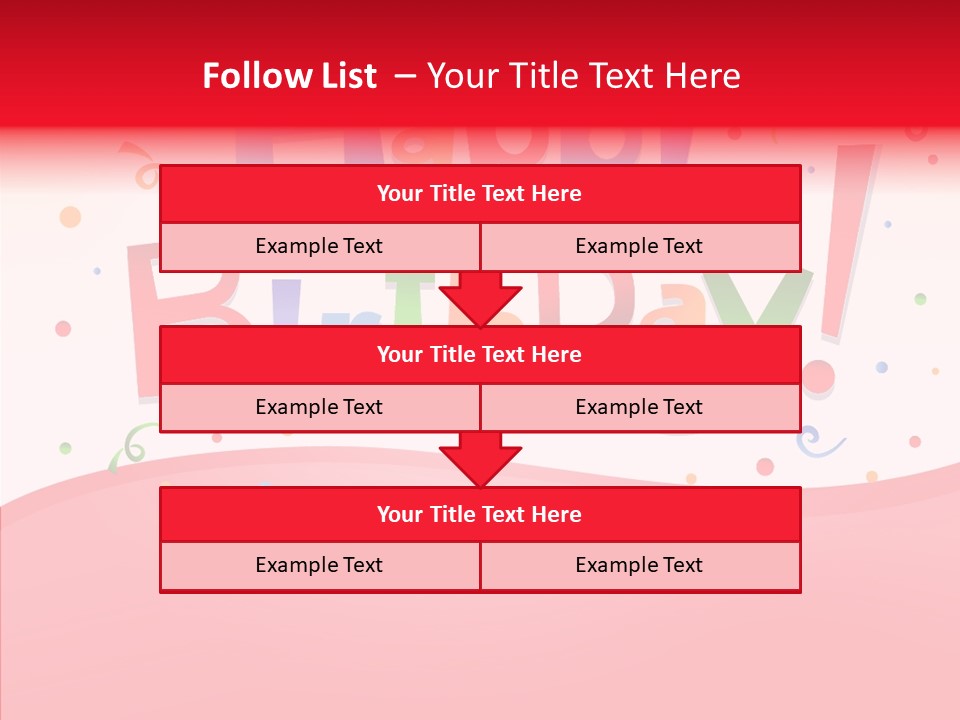 Surprise Red Party PowerPoint Template