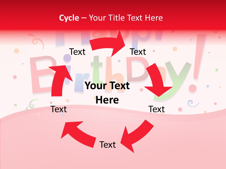 Surprise Red Party PowerPoint Template