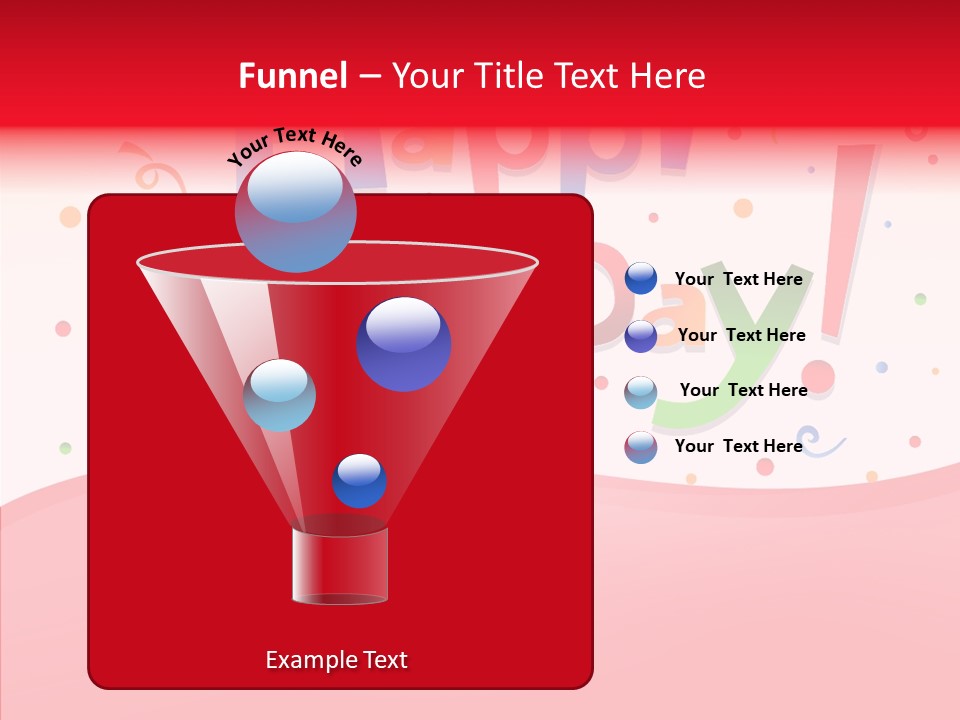 Surprise Red Party PowerPoint Template