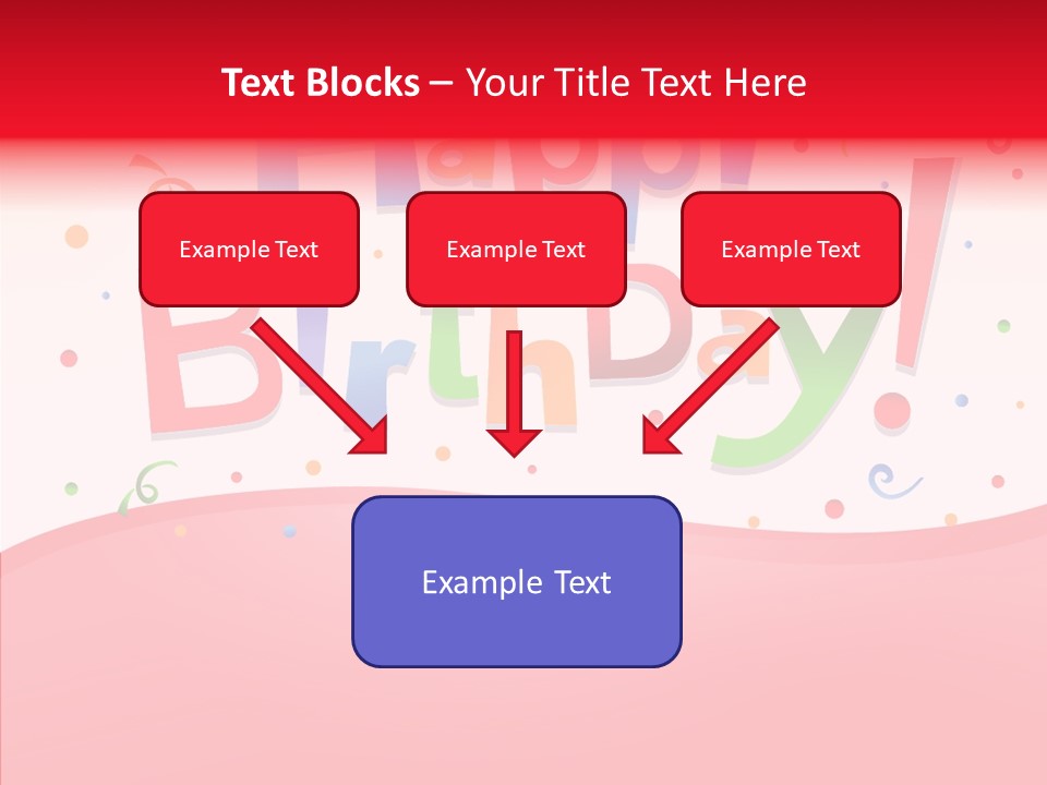 Surprise Red Party PowerPoint Template