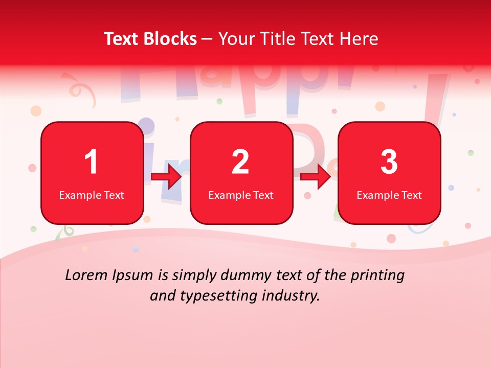 Surprise Red Party PowerPoint Template