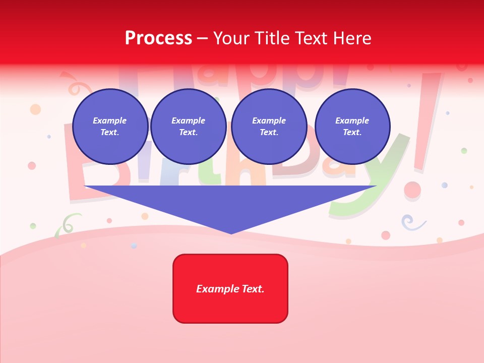 Surprise Red Party PowerPoint Template