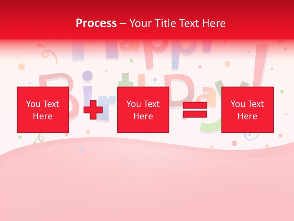 Surprise Red Party PowerPoint Template