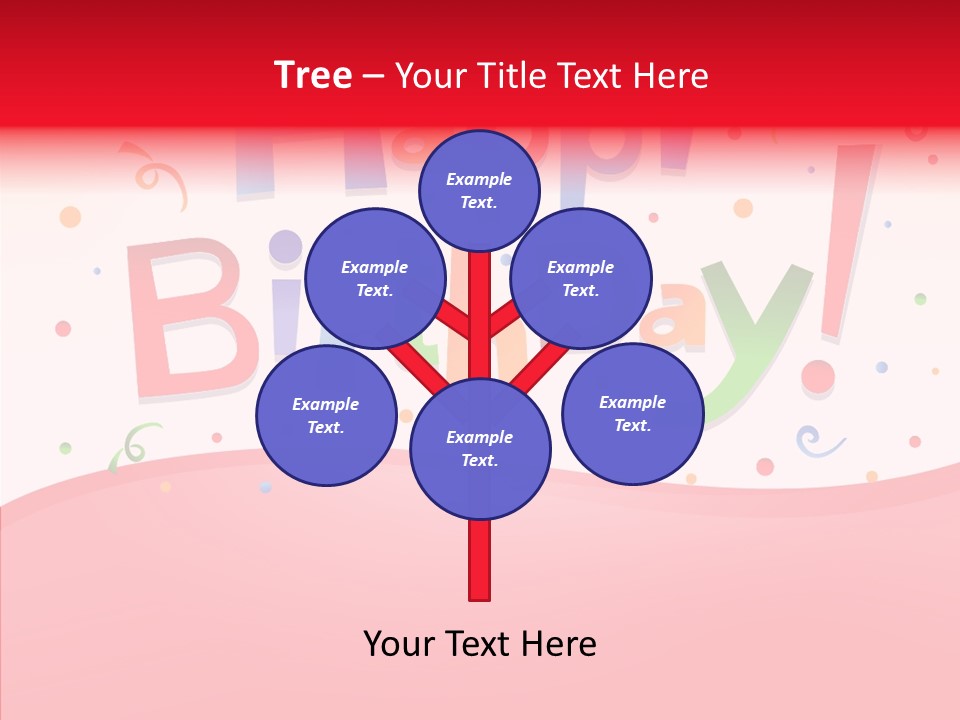 Surprise Red Party PowerPoint Template