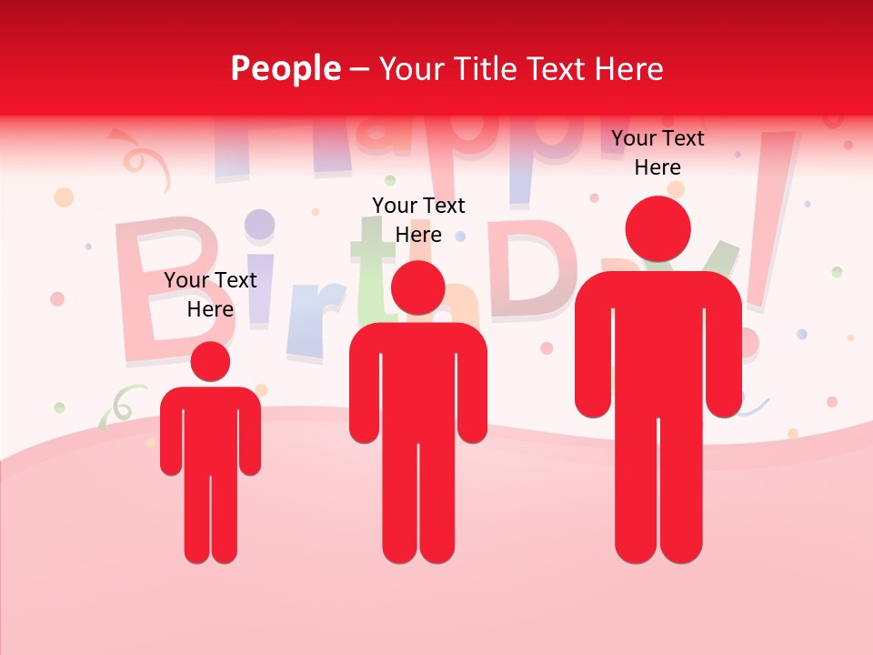 Surprise Red Party PowerPoint Template