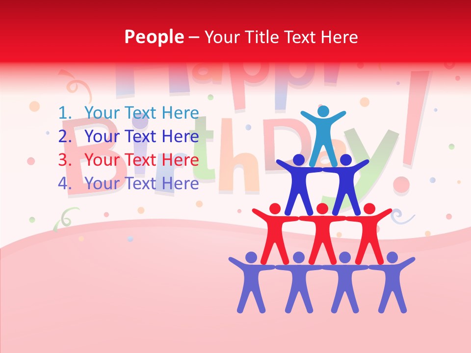 Surprise Red Party PowerPoint Template