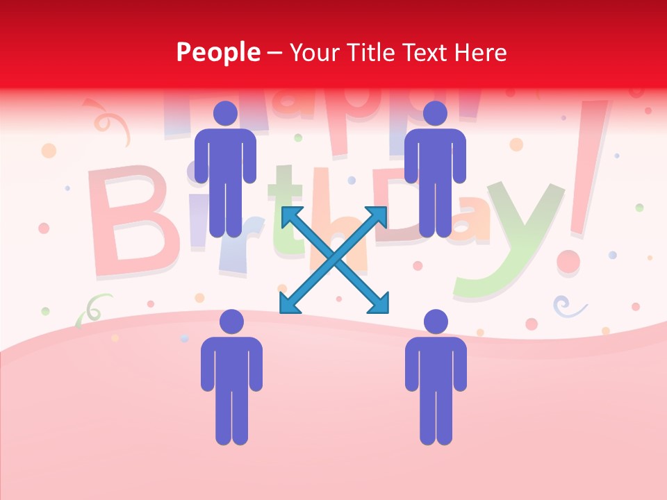 Surprise Red Party PowerPoint Template