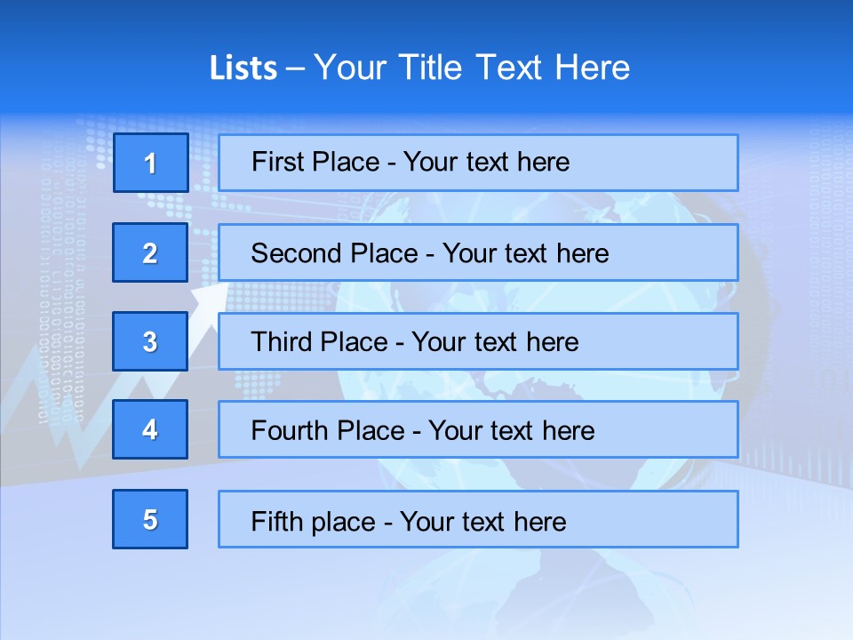 Writing Together Chair PowerPoint Template