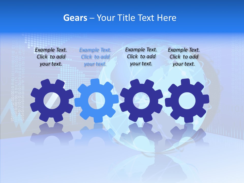 Writing Together Chair PowerPoint Template