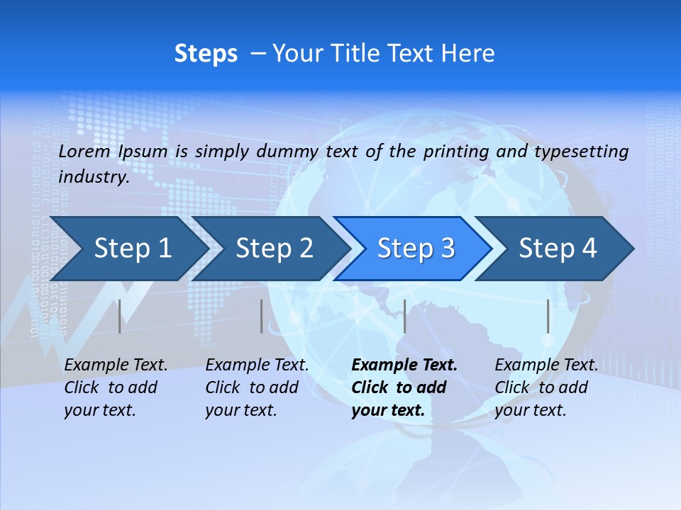 Writing Together Chair PowerPoint Template