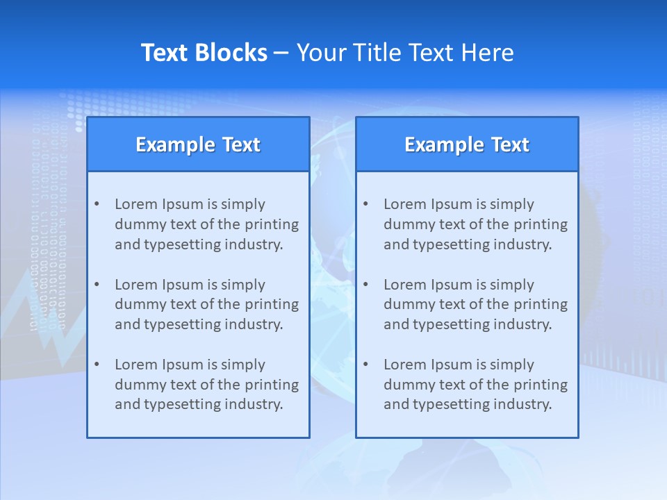 Writing Together Chair PowerPoint Template